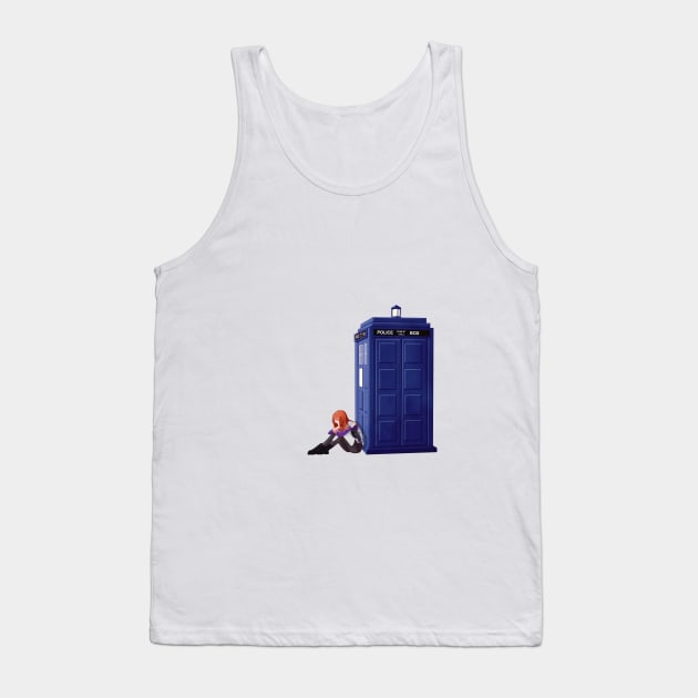 Doctor Who The Girl Who Waited Tank Top by LeCoindeKaori